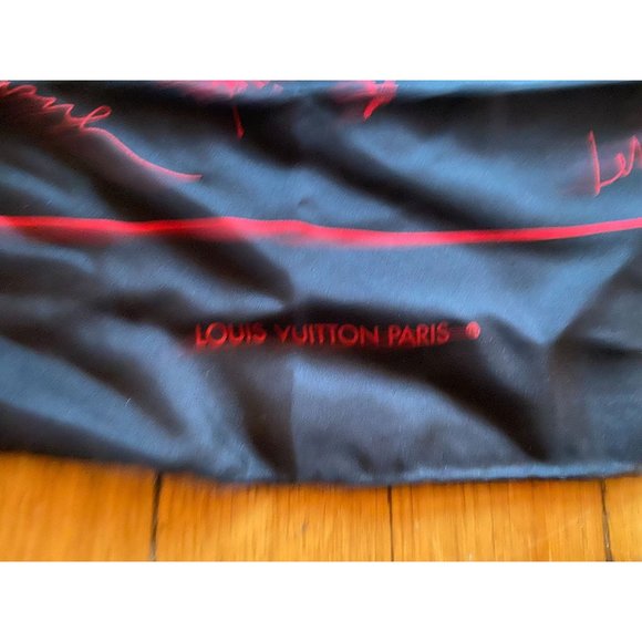 Italy Louis Vuitton 100% Silk Scarf Authentic & Beautiful 17.5" x 17" - Picture 2 of 4